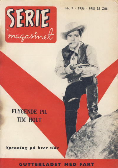 Cover for Seriemagasinet (Serieforlaget / Se-Bladene / Stabenfeldt, 1951 series) #7/1956