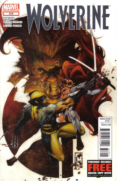 Cover for Wolverine (Marvel, 2010 series) #312
