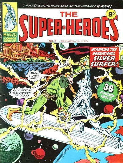 Cover for The Super-Heroes (Marvel UK, 1975 series) #7
