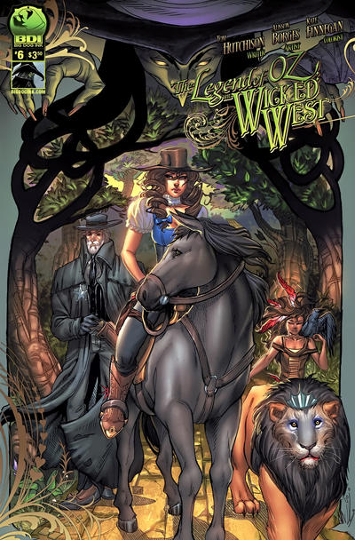 Cover for The Legend of Oz: The Wicked West (Big Dog Ink, 2011 series) #6