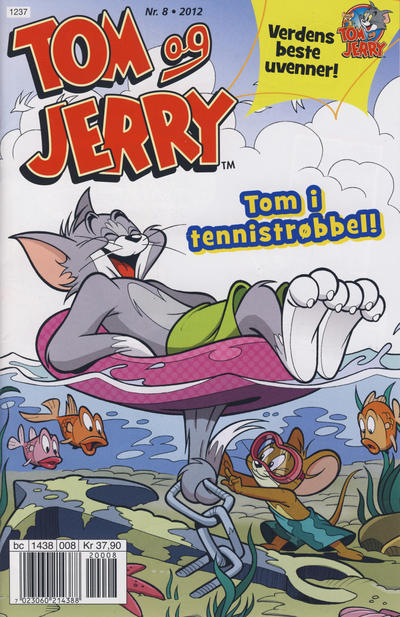 Cover for Tom og Jerry (Hjemmet / Egmont, 2010 series) #8/2012