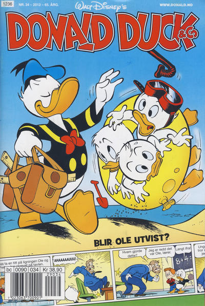 Cover for Donald Duck & Co (Hjemmet / Egmont, 1948 series) #34/2012
