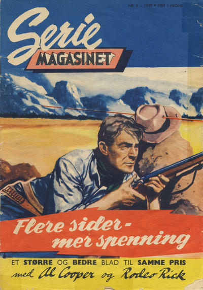 Cover for Seriemagasinet (Serieforlaget / Se-Bladene / Stabenfeldt, 1951 series) #3/1959