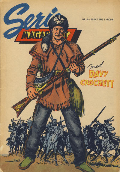 Cover for Seriemagasinet (Serieforlaget / Se-Bladene / Stabenfeldt, 1951 series) #4/1958