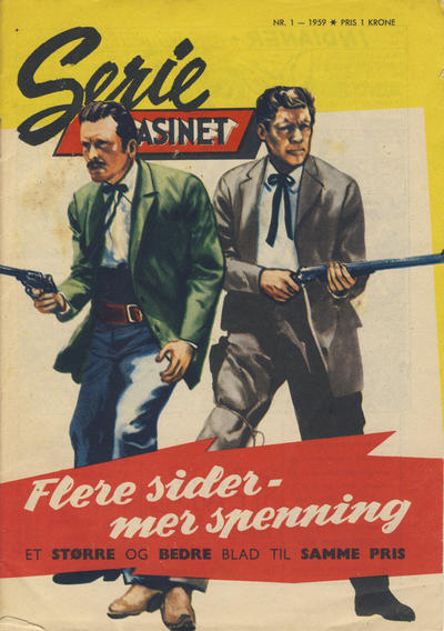 Cover for Seriemagasinet (Serieforlaget / Se-Bladene / Stabenfeldt, 1951 series) #1/1959