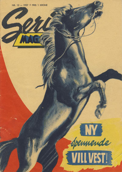 Cover for Seriemagasinet (Serieforlaget / Se-Bladene / Stabenfeldt, 1951 series) #12/1957