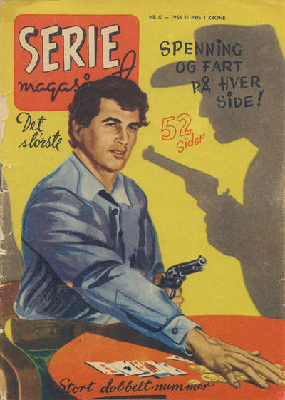 Cover for Seriemagasinet (Serieforlaget / Se-Bladene / Stabenfeldt, 1951 series) #10/1956