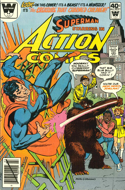 Cover for Action Comics (DC, 1938 series) #505 [Whitman]