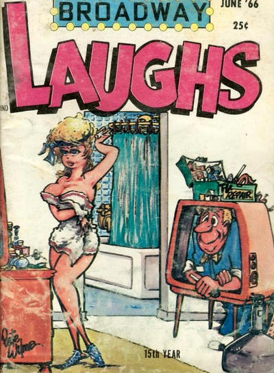 Cover for Broadway Laughs (Prize, 1950 series) #v8#6