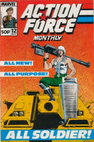 Cover for Action Force Monthly (Marvel UK, 1988 series) #12