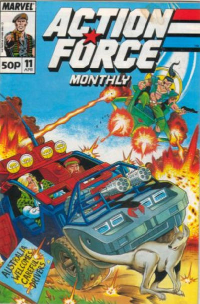 Cover for Action Force Monthly (Marvel UK, 1988 series) #11