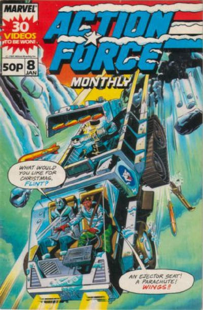 Cover for Action Force Monthly (Marvel UK, 1988 series) #8