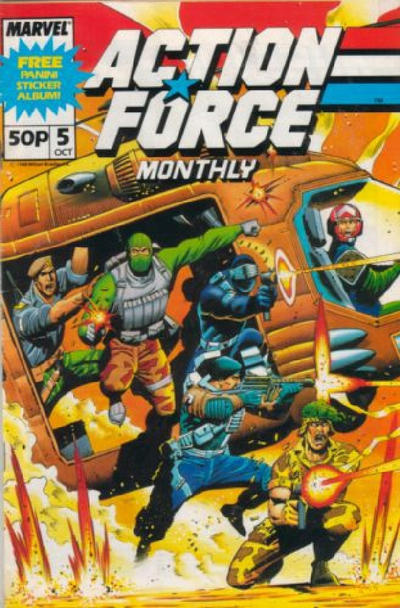 Cover for Action Force Monthly (Marvel UK, 1988 series) #5