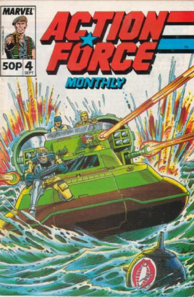 Cover for Action Force Monthly (Marvel UK, 1988 series) #4