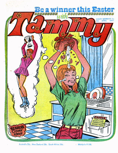 Cover for Tammy (IPC, 1971 series) #9 April 1977