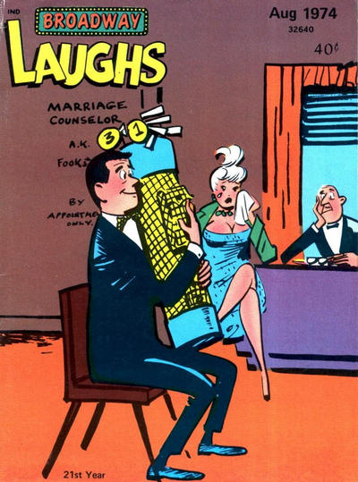 Cover for Broadway Laughs (Prize, 1950 series) #v12#7