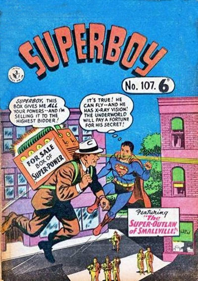 Cover for Superboy (K. G. Murray, 1949 series) #107