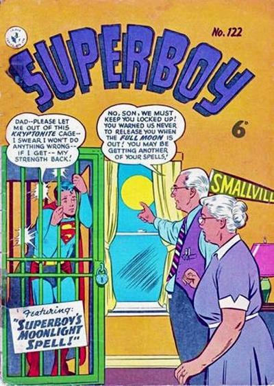 Cover for Superboy (K. G. Murray, 1949 series) #122