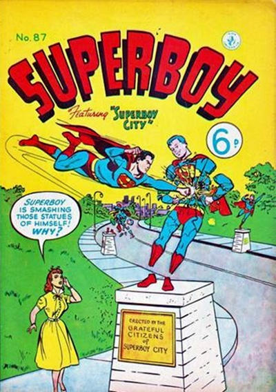 Cover for Superboy (K. G. Murray, 1949 series) #87