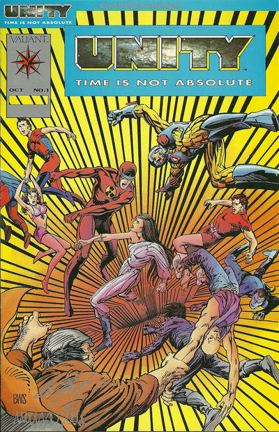 Cover for Unity (Acclaim / Valiant, 1992 series) #1 [Platinum Edition]