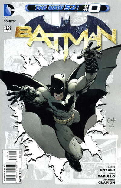 Cover for Batman (DC, 2011 series) #0 [Greg Capullo Cover]