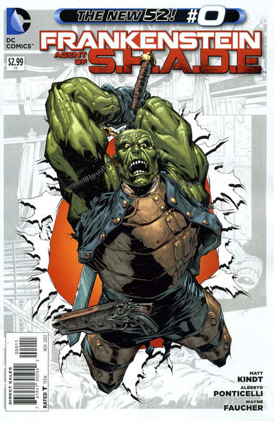 Cover for Frankenstein, Agent of S.H.A.D.E. (DC, 2011 series) #0