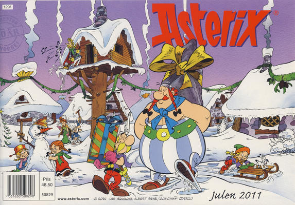Cover for Asterix julehefte (Hjemmet / Egmont, 2001 series) #2011 [Bokhandelutgave]