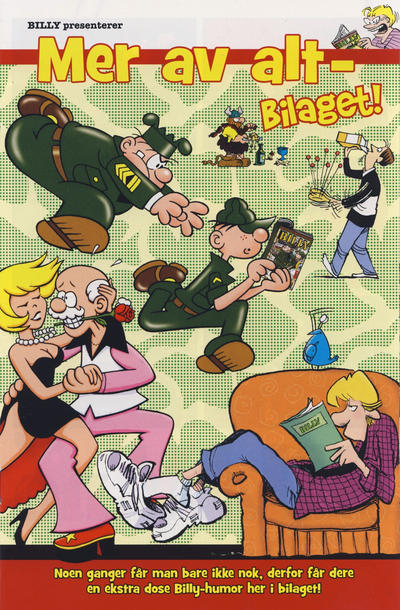 Cover for Bilag til Billy (Hjemmet / Egmont, 2001 series) #17/2012