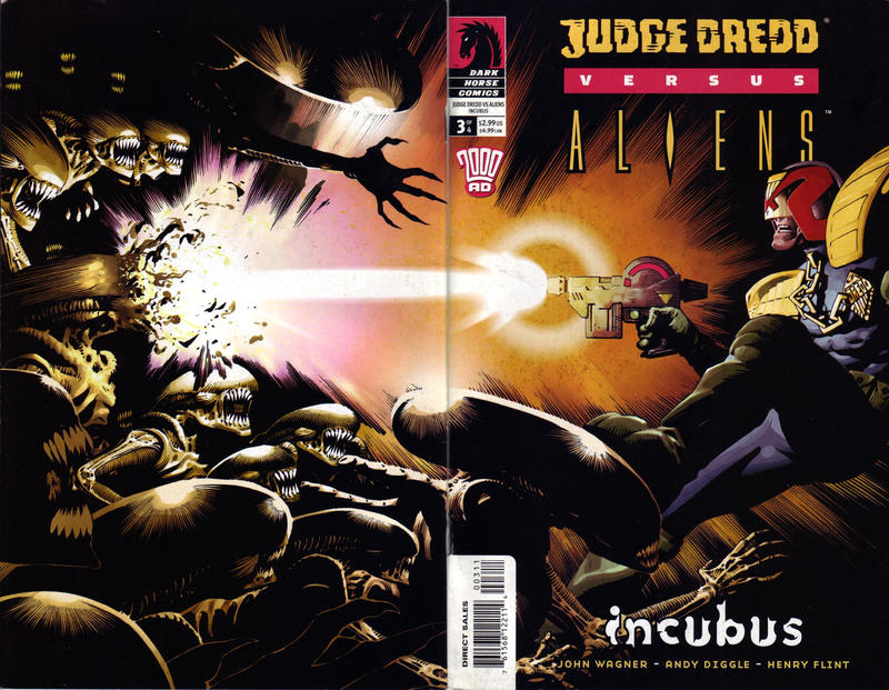 Cover for Judge Dredd vs. Aliens: Incubus (Dark Horse, 2003 series) #3
