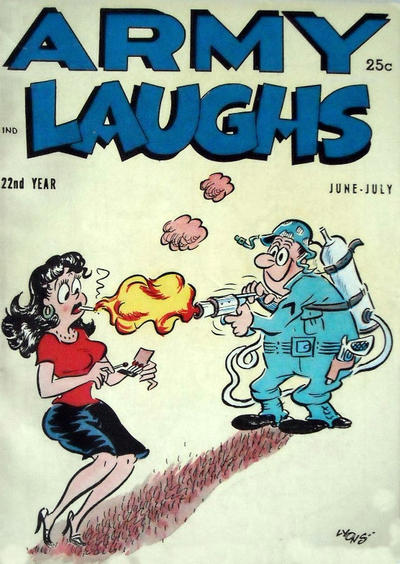 Cover for Army Laughs (Prize, 1951 series) #v6#1