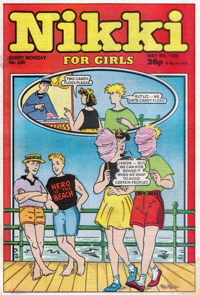 Cover for Nikki for Girls (D.C. Thomson, 1985 series) #220