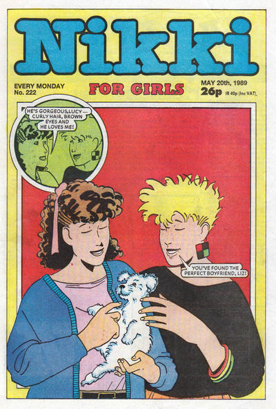Cover for Nikki for Girls (D.C. Thomson, 1985 series) #222