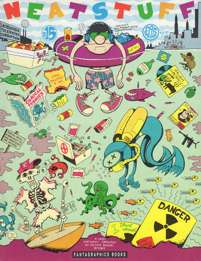 Cover for Neat Stuff (Fantagraphics, 1985 series) #15 [2nd printing]