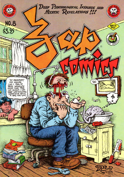 Cover for Zap Comix (Last Gasp, 1982 ? series) #8 [5th print- 3.95 USD]