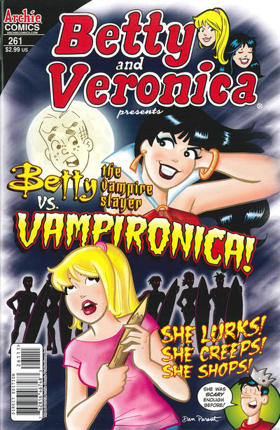 Cover for Betty and Veronica (Archie, 1987 series) #261 [Direct Edition]