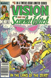 Cover for The Vision and the Scarlet Witch (Marvel, 1985 series) #5 [Newsstand]