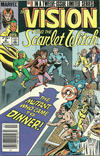 Cover for The Vision and the Scarlet Witch (Marvel, 1985 series) #6 [Newsstand]