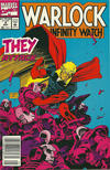 Cover for Warlock and the Infinity Watch (Marvel, 1992 series) #4 [Newsstand]
