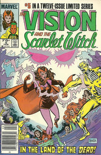 Cover Thumbnail for The Vision and the Scarlet Witch (Marvel, 1985 series) #5 [Newsstand]