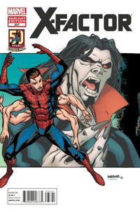 Cover for X-Factor (Marvel, 2006 series) #237 [Amazing Spider-Man In Motion Variant Cover]