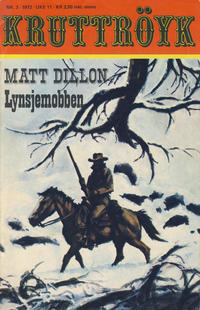 Cover Thumbnail for Kruttrøyk (Romanforlaget, 1969 series) #3/1972