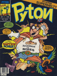 Cover Thumbnail for Pyton (Bladkompaniet / Schibsted, 1988 series) #11/1990