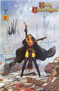 Cover Thumbnail for Lady Pendragon (Image, 1998 series) #1 [Joe Jusko Dynamic Forces Variant Cover]