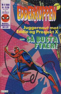 Cover Thumbnail for Edderkoppen (Semic, 1984 series) #4/1989