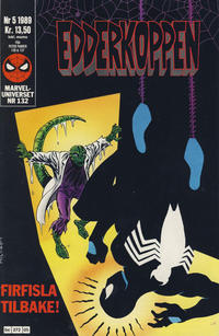 Cover Thumbnail for Edderkoppen (Semic, 1984 series) #5/1989