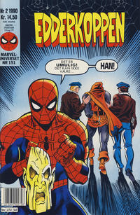 Cover Thumbnail for Edderkoppen (Semic, 1984 series) #2/1990