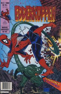 Cover for Edderkoppen (Semic, 1984 series) #2/1992