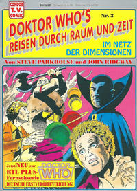 Cover Thumbnail for Doktor Who's Reisen durch Raum und Zeit (Condor, 1990 series) #3 - Im Netz der Dimensionen