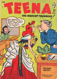Cover Thumbnail for Teena the Madcap Teenager! (Magazine Management, 1956 series) #8