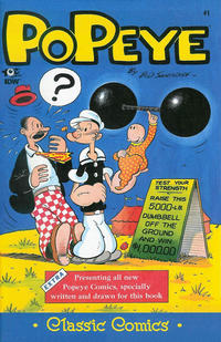 Cover Thumbnail for Classic Popeye (IDW, 2012 series) #1